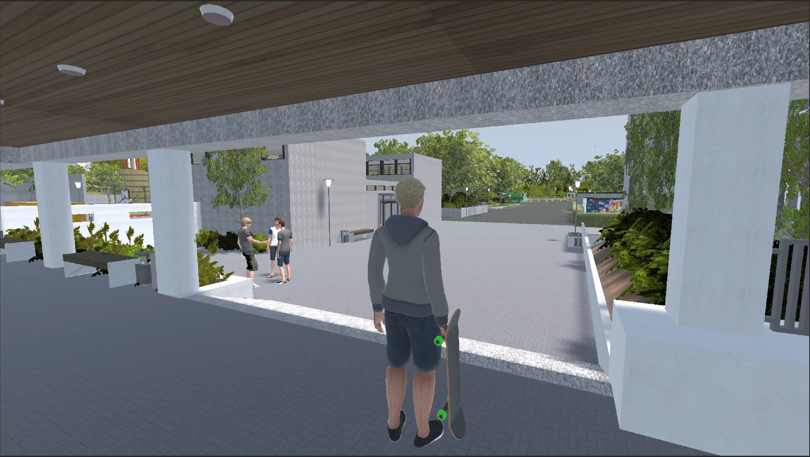 RealSchool Skateboard Game Screenshot 8